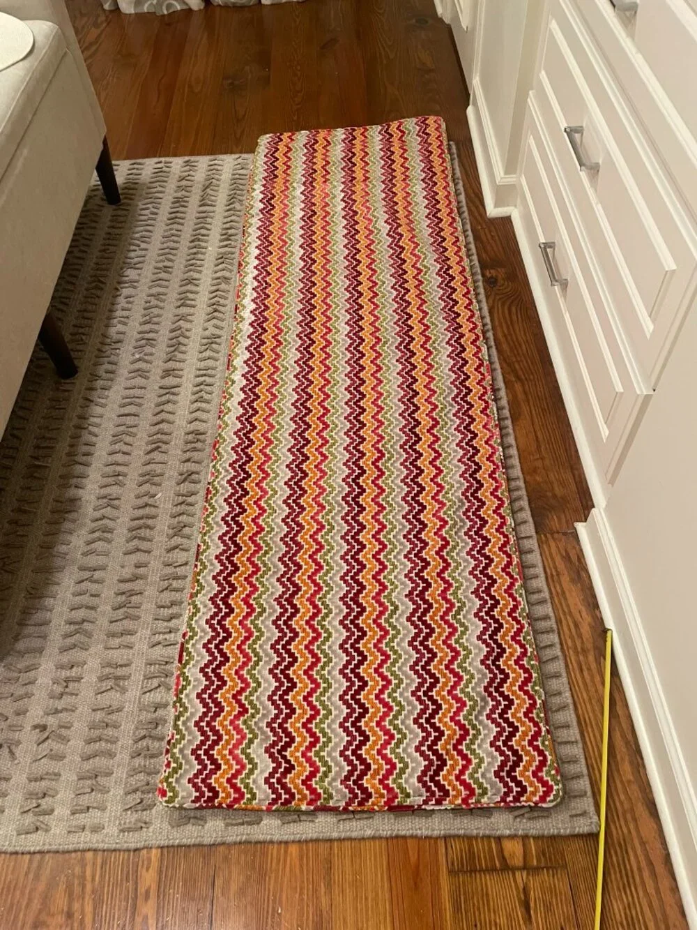 Euro shams and bed scarf